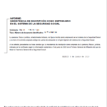 Modelo de Certificado o Informe laboral a fecha concreta.
